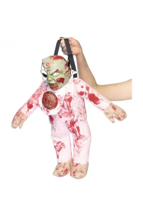Borsa o Borsetta Halloween a forma di bambino morto zombie