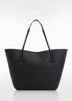Borsa shopper manico nodi