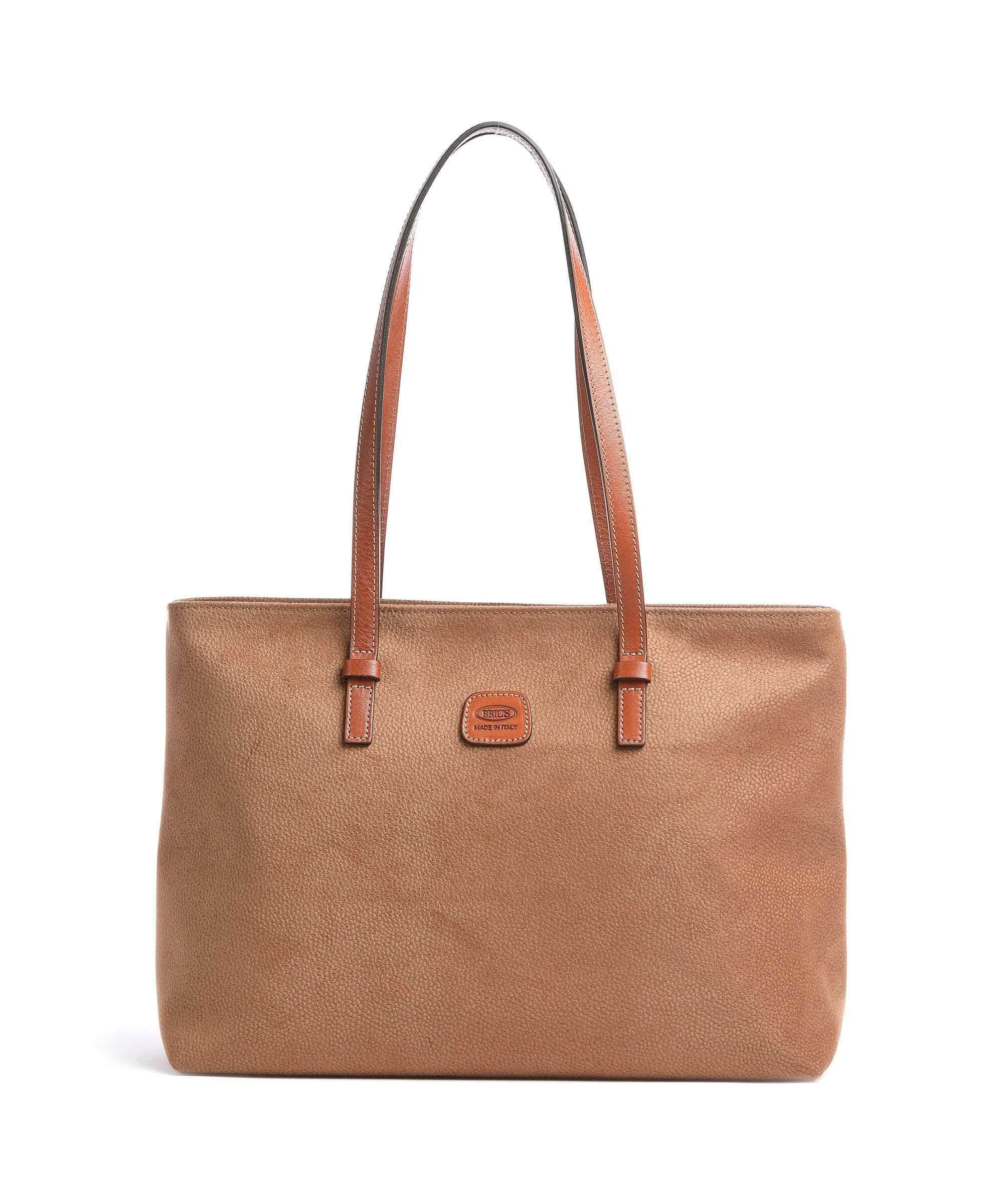  Brics Life Borsa shopper cotone camel  