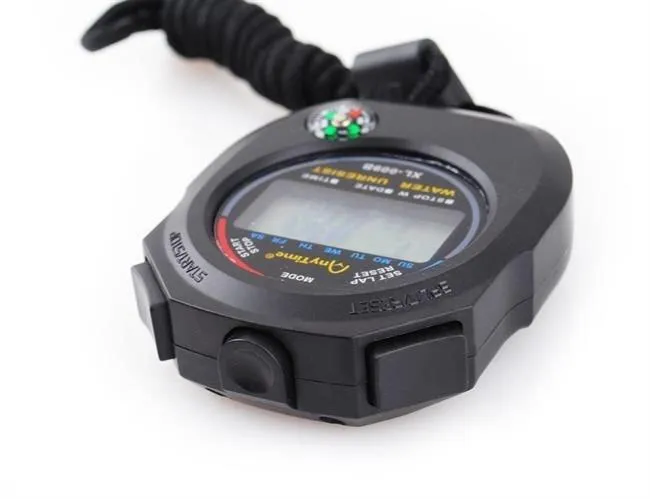 CONTES Multifunction digital stopwatch with compass