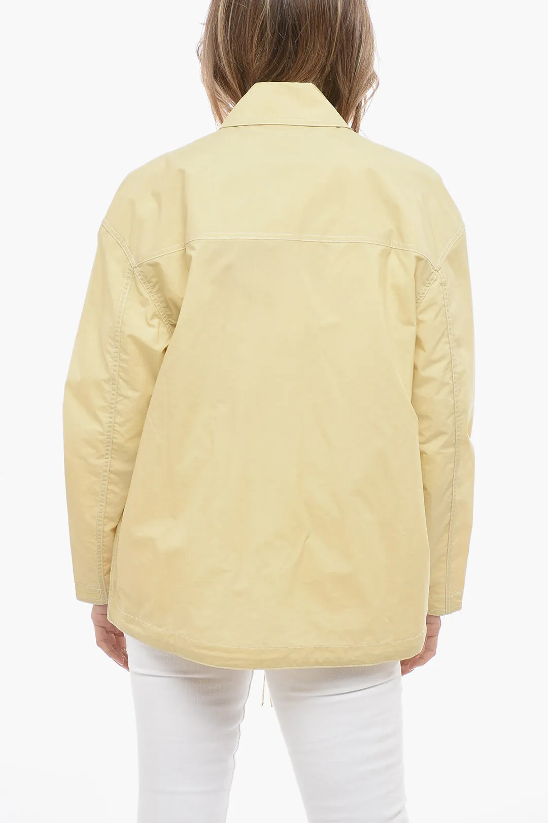 Giubbotto Utility in Nylon a Tinta Unita