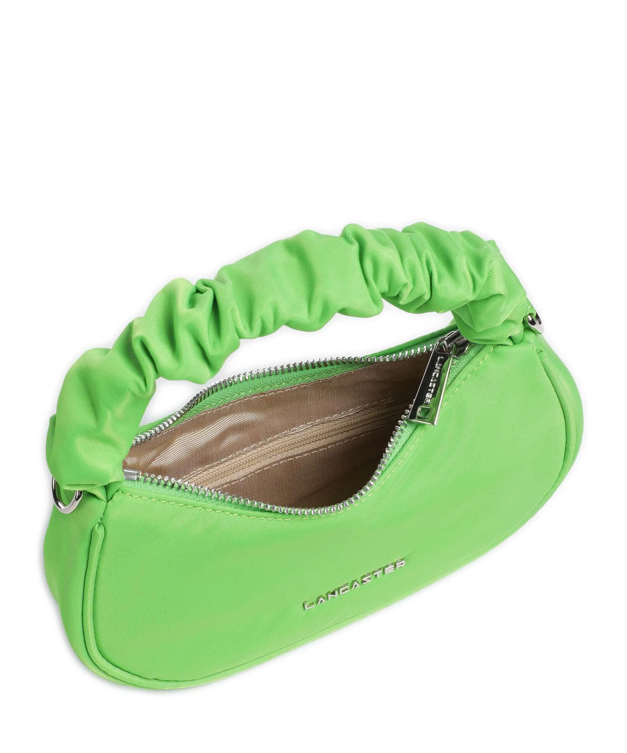  Lancaster Basic Chouchou Borsa a tracolla nylon verde chiaro  