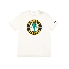 maglietta uomo roswell rayguns core hybrid tee WHITE