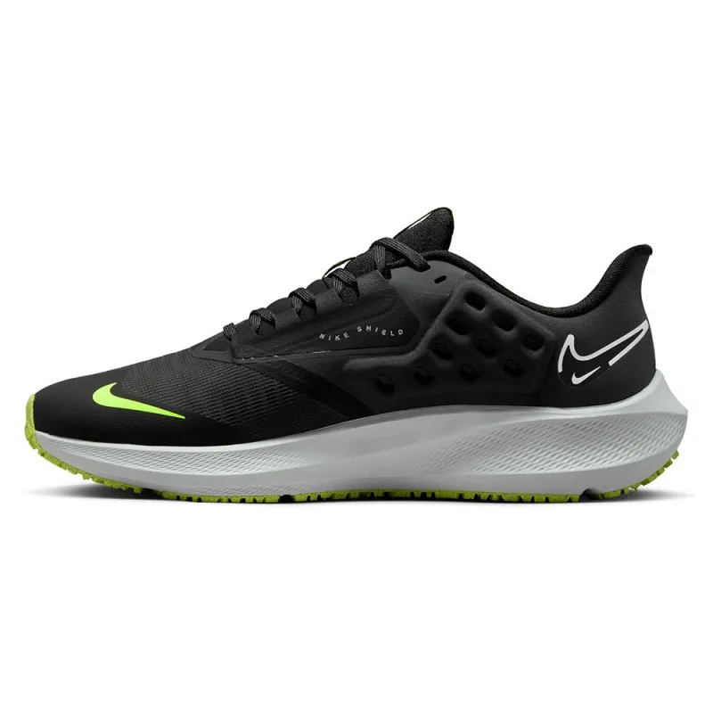 Nike Pegasus 39 Shield Nero Lime - Scarpe Running Uomo