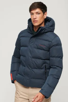 Superdry Con cappuccio - Giacca a sbuffo sportivo in microfibra